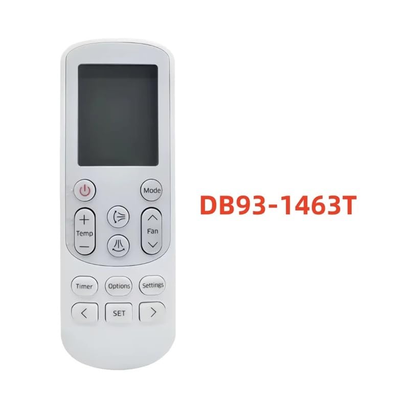 Mando a Distancia de Repuesto for Aire Acondicionado, DB93-1463T, DB93-14643, DB93-14643S, DB93-1463S, DB93-15882Q, DB931463T, DB93146, 1 ud(DB93-1463T)