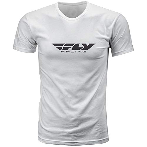 Fly Racing CORPORATE TEE WHITE SM