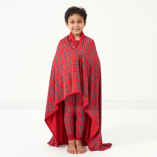 Image of Little Sleepies Holiday Cloud Blanket, 50 inch x 50 inch, Large, Holiday Plaid