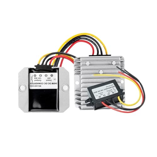 Convertisseur abaisseur de tension CC étanche 48V à 12V transformateur voiture 15A