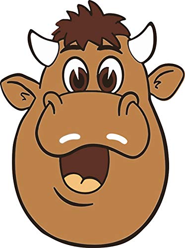 FoxyPrinting Bully Tv Celebrity Cardboard Party Face Mask Fancy Dress