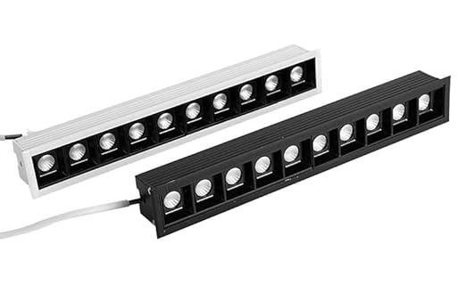 Harold Electricals Laser Blade Linear Spotlight, Recessed Mounted Downlight for Indoor Lighting, Home, Showroom, Studio (30W - 10 LED, Neutral White Light)(AC, Metal)