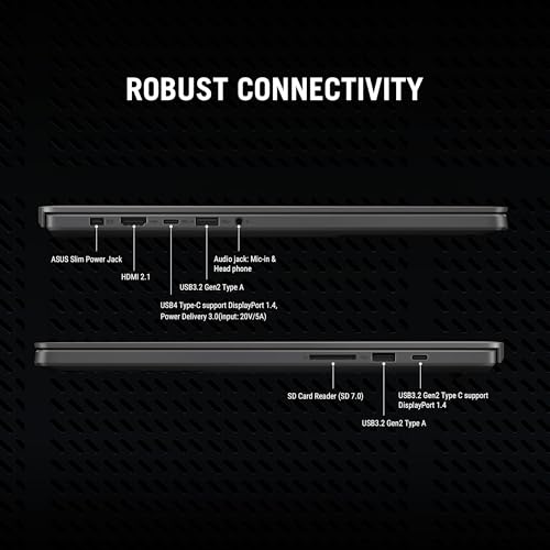 ASUS ROG Zephyrus G16, Gaming Laptop, 16" ROG Nebula Display, 240Hz 500 nits, AMD Ryzen AI 9 HX 370 (16GB RAM/1TB SSD/NVIDIA GeForce RTX 4060/Win... - Image 5