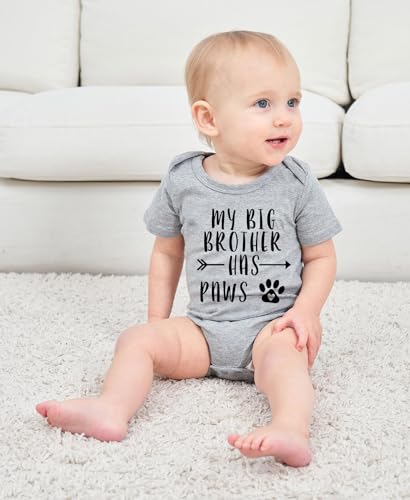 RAISEVERN Baby Boys Girls Clothes Infant Romper Newborn Bodysuits Funny Outfit 0-12 Months2