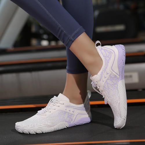 Hike Barefoot Shoes Ultra Light Breathable Non-Slip Athletic Footwear Comfort Wide Width Running Shoes for Women Men All-Match Sneakers On Feet All Day4