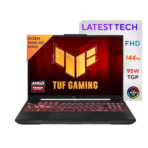 Image of ASUS TUF Gaming A16 Advantage Edition, AMD Ryzen 7 7435HS Gaming Laptop(AMD Radeon RX 7600S-8GB /95W TGP /16GB RAM /512GB SSD /FHD+ /16 inch /144Hz /Backlit KB /90WHr /Windows 11 / /Off Black /2.20 Kg)FA617NSR-RL083W