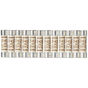 Merriway BH02292 (12 Pcs) BS1362 Fuse Cartridge, 13 Amp – Pack of 12 Pieces