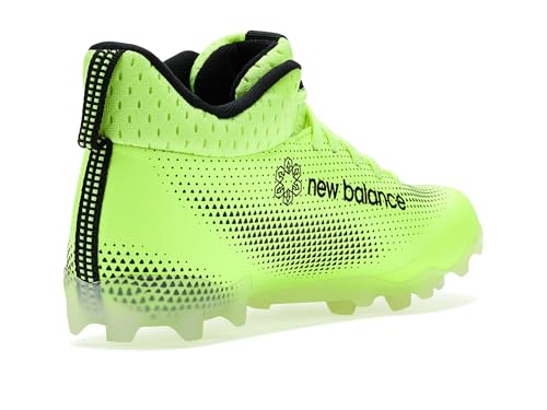 New Balance Kid's FreezeLX v5 Youth Lacrosse Shoe, Afterglow/5614 Black, 4 W Big Kid by New Balance - Image 4