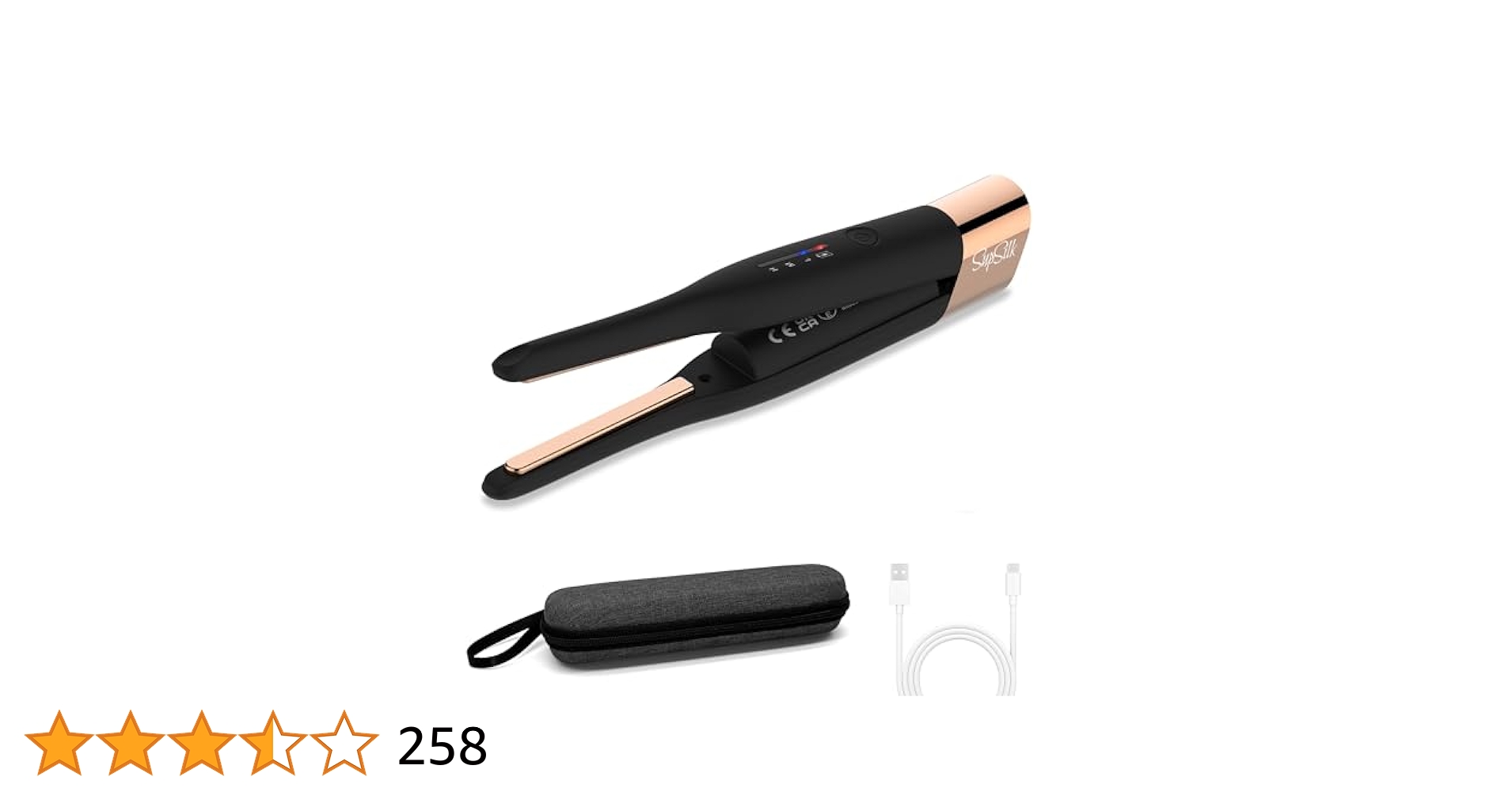 Amazon.co.jp: SupSilk ヘアアイロン コードレス usb充電式 8mm