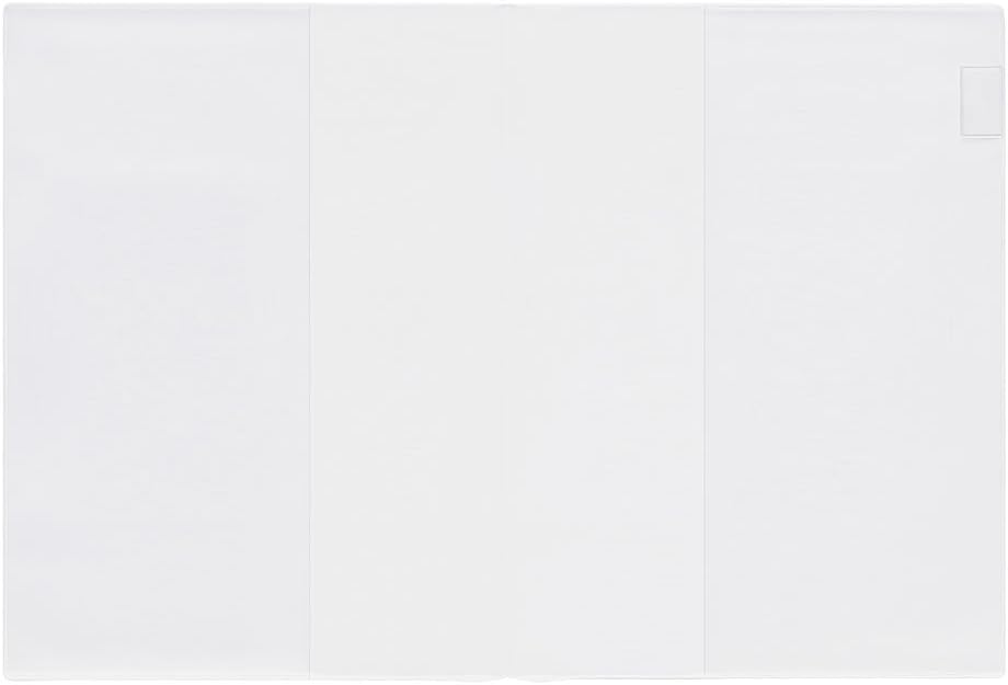 49390006 – Crystal Clear Plastic Case for Notebook, Size L.