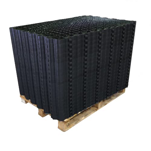 Vivol Grille de gazon G5 - Plastique - Palette - 56 m²