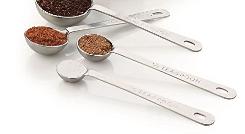 Amco Professional Performance Measuring Cups and Spoons, Set of 8, Assorted -