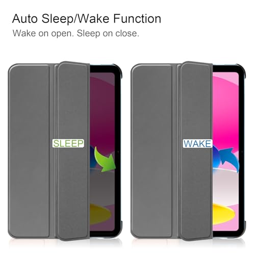 Étui iPad 11 génération A16 coque de protection antichoc gris - 2