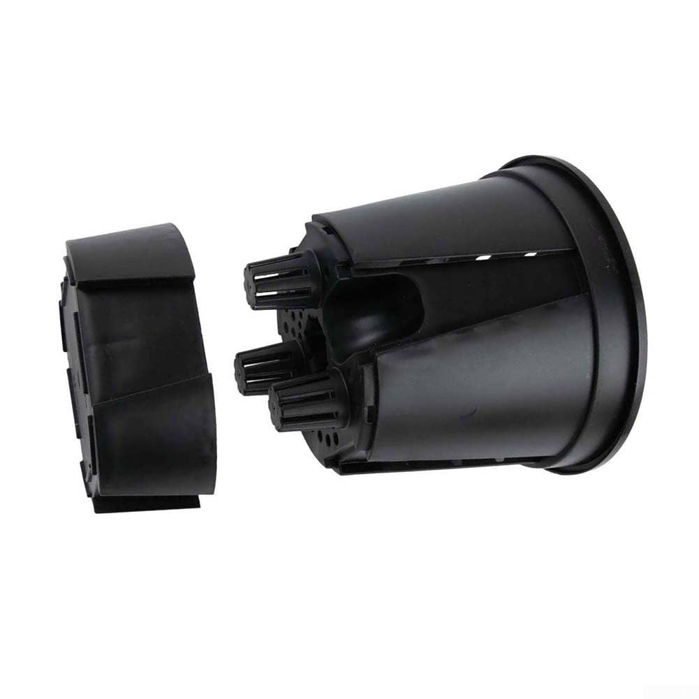 Lot de 15 pots d'arrosage automatique pour intérieur et extérieur avec drainage optimisé et base stable (noir)