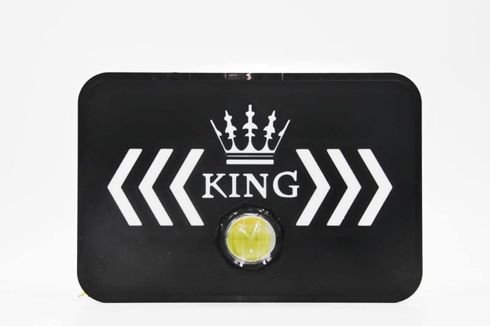 Splendor King Led Headlight Hi/Low Beam Yellow & White Arrow Blue