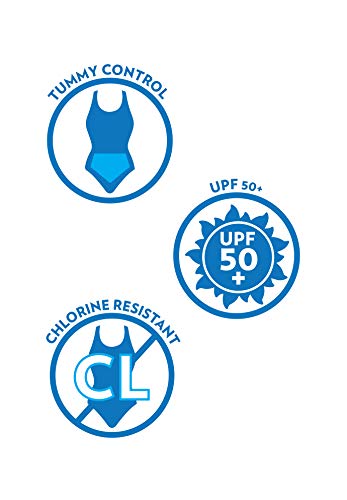 Swim 365 Women's Plus Size High-Waist Swim Bike Short4