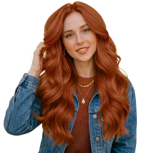 Image of Full Shine Injection Tape in Hair Extensions, Burnt Copper, 16 Inch, 40G, 20PCS, Invisible Wear, Seamless Color Transition, Natural Density, Daily Wear, Date Night Hair, Modern Feminine Style
