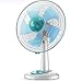 Oscylacyjny 12-calowy wentylator stołowy Wydajny i cichy, 4-biegowy,