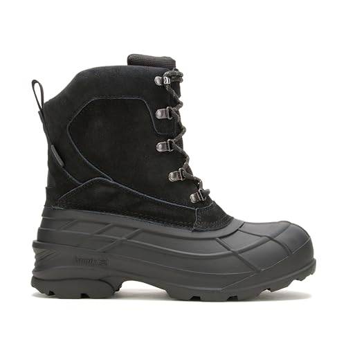 Image of Kamik Fargo 2 Wide Snow Boots for Men - Insulated Winter Shoes for Men with HEAT-MX Lining - Seam-Sealed Waterproof Mens Winter Boots - Non-Slip Traction with Synthetic Rubber Outsole