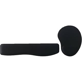 Kit Apoio para Teclado + Mouse Pad Ergonômico