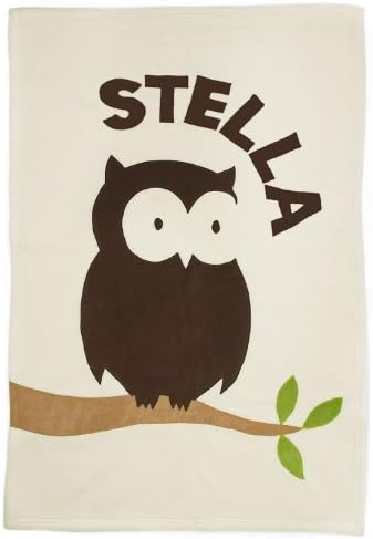 Personalized Owl Blanket