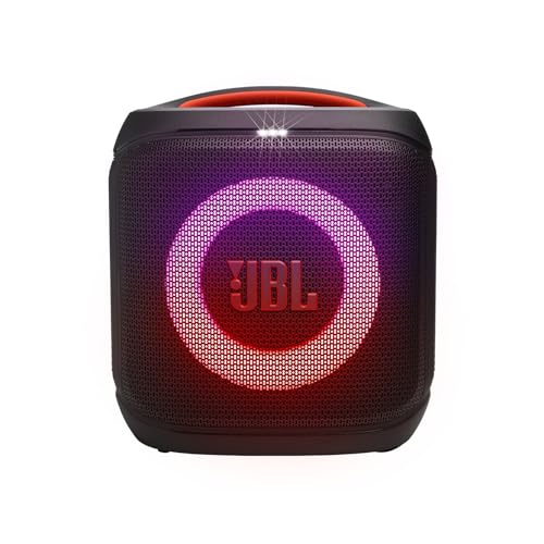 JBL, Caixa de Som, PartyBox Encore Essential 2, Show de Luzes, Bluetooth, Portátil, Resistente a Respingos, Bateria de até 15h, Som JBL Pro Sound, AI Sound Boost, 100 W RMS