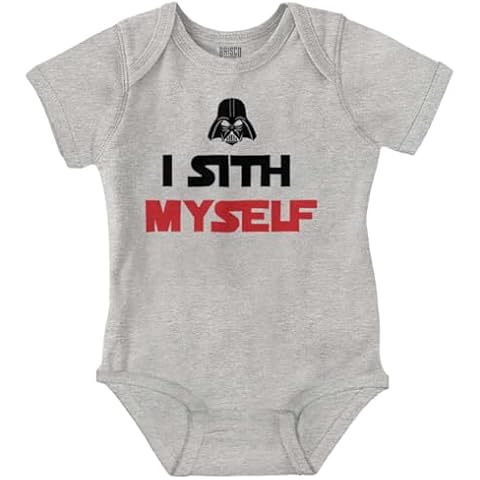 Brisco Brands Spaced Myself Dark Galaxy Nerd Baby Romper Boys or Girls Cover