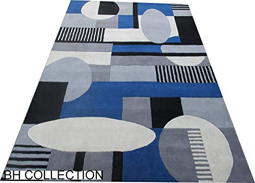 Image of Classical Look Plain Handmade Tufted Carpet with Super Soft & Pure Woolen Carpet for Your BEDROOMS & Living Room with 1 INCH Pile Height 6.0 X 9.0 FEET (180x270 cm) Multi