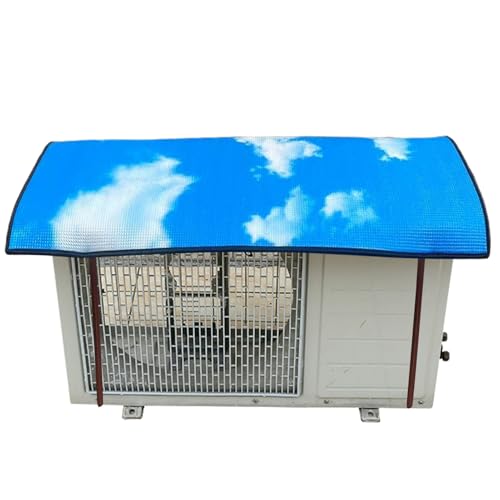 Tapas de sistemas climáticos para protección contra follaje a prueba de área al aire libre, película de protección UV plegable | Accesorios resistentes a la intemperie para sistemas de aire