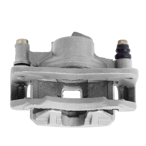 Image of Detroit Axle - 2pc Front Brake Calipers for Ford 89-92 Probe 88-92 Mazda MX-6 626, Disc Brake Calipers with Bracket Assembly 1990 1991 Replacement