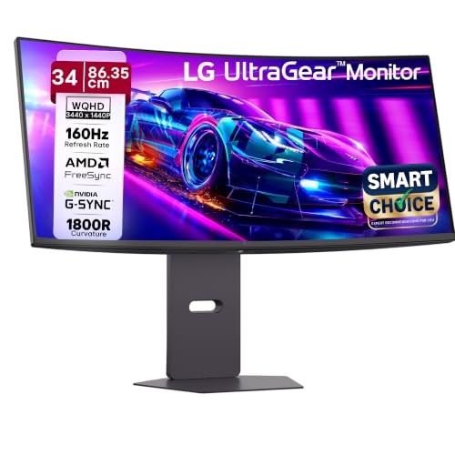 LG 34G600A Smartchoice 86.36cm(34 Inch) Ultragear Curved (1800R) ...