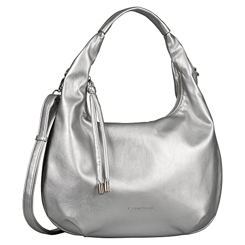 TOM TAILOR, MARTINE, Damen, Schultertasche, one size, Silver