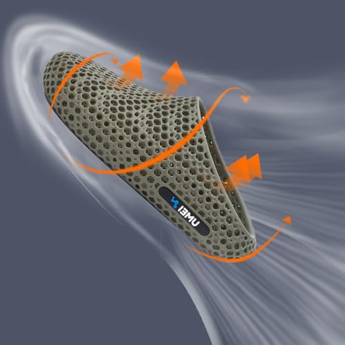 Unisex 3D Printed Slides for Men Women, Closed-Toe Slippers, Ergonomic Mellow Recovery shoes，Moonwalker Recovery Sandals for Shower, Gym, Beach & Home, Arch Support, Waterproof & Quick Dry4