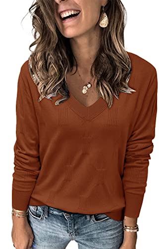 トップス LOW CLASSIC V-NECK LOGO KNIT TOP Deep V Neck Tops for Women Sexy Low Cut Summer Ribbed Knit T