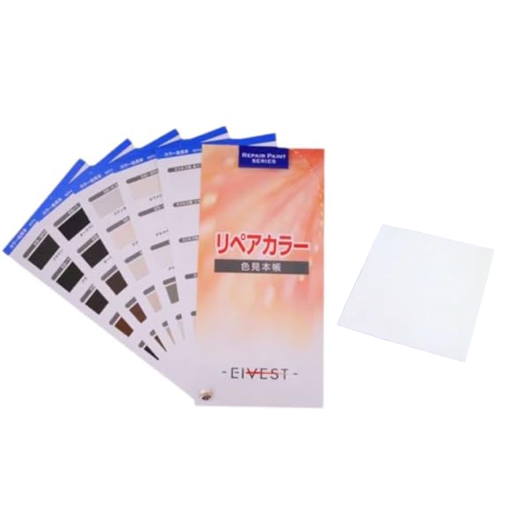Amazon.co.jp: リペアカラースプレー用 色見本サンプル帳 ウエス付