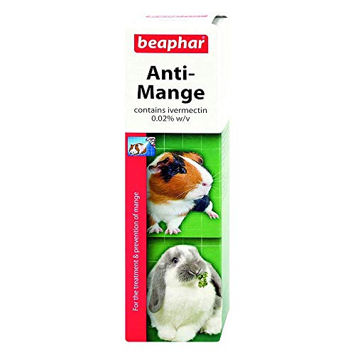Beaphar Anti Mange Spray for Rabbits and Guinea Pigs 75ml (Pack of 2)