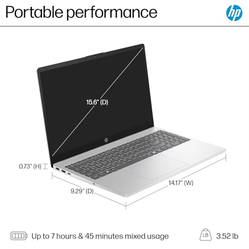 Image of HP 15.6-inch Touchscreen Laptop for Business and Students - Intel 13th Gen i7-1355U (up to 5 GHz), 32GB RAM, 1TB SSD, FHD IPS Touch Display, Copilot, Webcam, Fast Charge, Win 11 Pro, w /Redragon Bundle