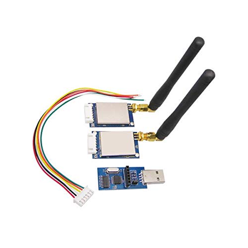 Lysee Communications Parts - 4PCS/Lot SV611 - 1km UART port wireless transmitter receiver module 470MHz 915MHz RS485 RS232 transceiver Module