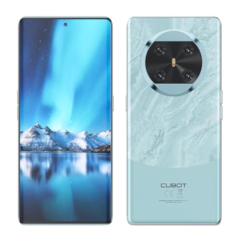 CUBOT X90 - Smartphone mit 6 6 FHD+ 120Hz Display 16GB RAM und 256GB Speicher 100MP Kamera 5100mAh Akku Android 14 OctaCore Prozessor Grün