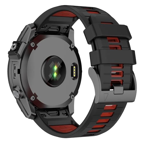 Shecret Armband für Garmin, Quick Fit Sport Armband für Garmin Fenix/Forerunner/MARQ/Approach/Quatix/D2 Series/Descent, Silikon Ersatz Uhrenarmband Shecret Armband für Garmin, Quick Fit Sport Armband für Garmin Fenix/Forerunner/MARQ/Approach/Quatix/D2 Series/Descent, Silikon Ersatz Uhrenarmband