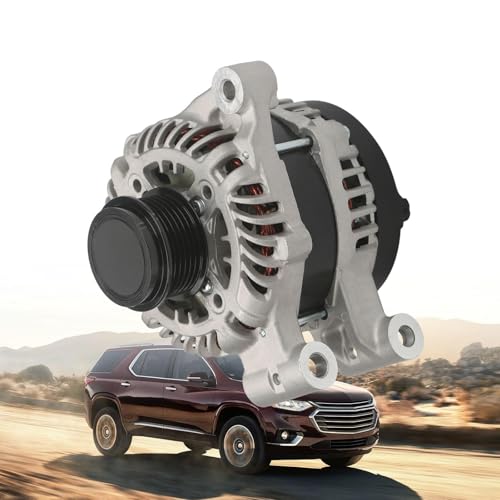 chaofei 13552642 Alternator Compatible with Chevrolet Traverse 2018-2022 3.6L V6 Alternator Compatible with Buick Enclave 2018-2022 3.6L V6 12V 170A 6-Groove Pulley Clockwise #13565647,13545139