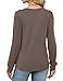 Sweaters for Women Early Fall Fashion Must Haves Winter Clothing Chocolate Brown Clothes 2025 Trendy Dressy Tops Tunics Long Sleeve Shirts Oversized Tshirts Sweatshirt Airport Business Casual Outfits