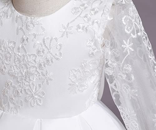 NNJXD Bambina Vestito Tutu Vestiti Floreale Natale...