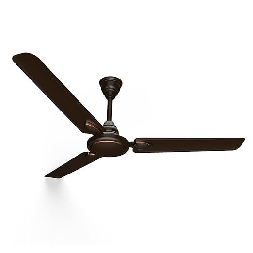 Crompton SUREBREEZE HILLBRIZ DECO 1200 mm (48 inch) Ceiling Fan (Smoked Brown) Star rated energy efficient fans at Rs. 1299