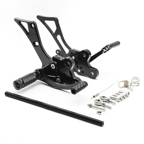 Repose-pieds arrière réglables pour moto FZ8 2001-2005 contre la fatigue