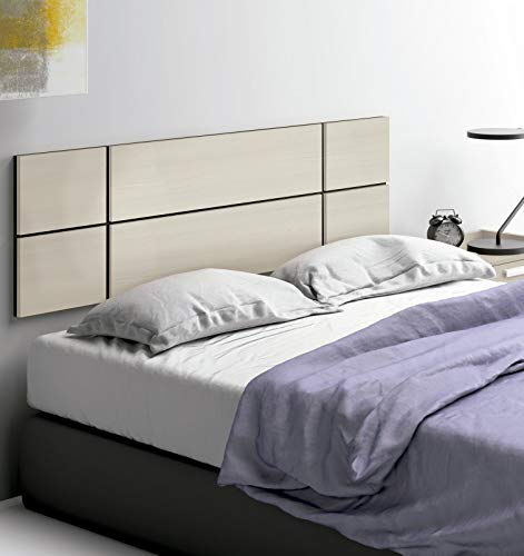 Pitarch Cabezal Cama Dormitorio Moderno Kala Color Pino cabecero habitación Matrimonio 150x50
