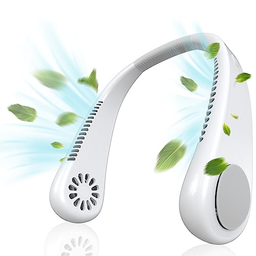 LELIFE Neck Fan, Portable Hanging Neck Fan,...