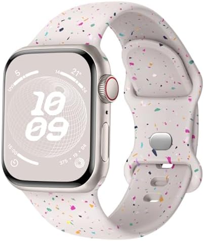 Sport Band Compatible with Apple Watch Band 38mm 40mm 41mm 42mm 4...