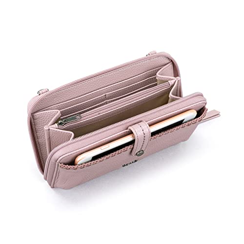 Image of The Sak Iris Smartphone Crossbody Purse - Small Women's Cellphone Bag & Wallet For Everyday- Convertible Wristlet With Zipper