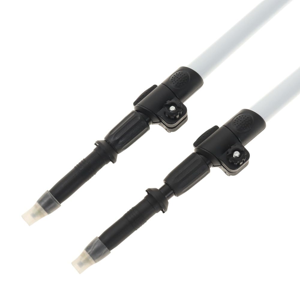 Amazon | [マスターズ] スキーストック 3段伸縮ポール SEVEN WH 95-125